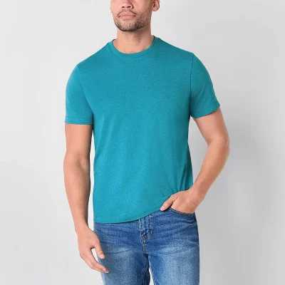 new!St. John's Bay Super Soft Mens Crew Neck Short Sleeve T-Shirt